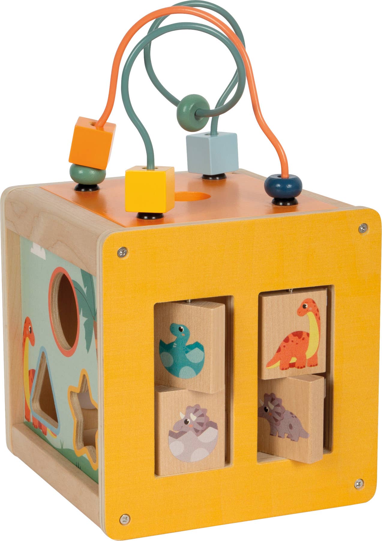 small foot - Wholesale Wood Toy - Kids - Motor Skills Cube “Dino” FSC 100% | Motor Skills | Wooden Toys3