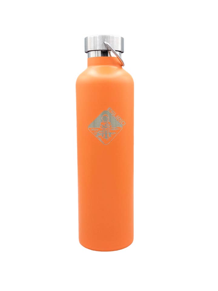 Isotherme Flasche „Odyssey“ 1000 ml Orange Solaire für den Großhandel von ESURIO
