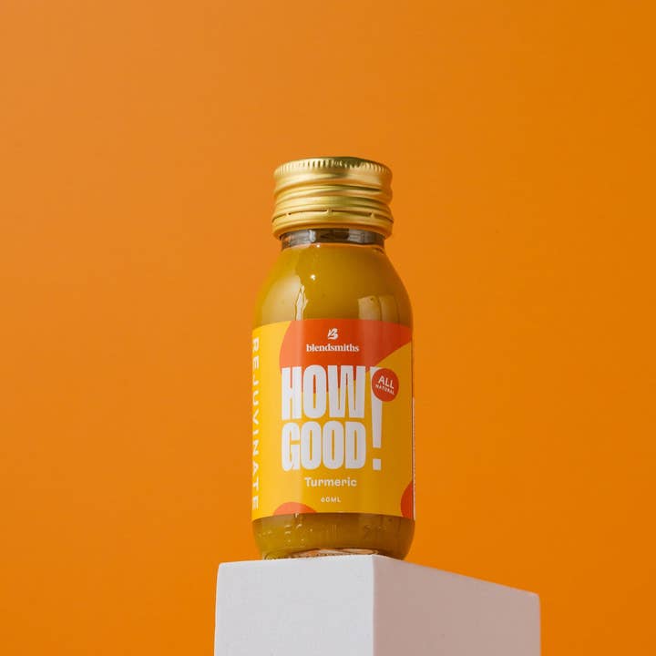 How Good! Turmeric 60ml Shots for wholesale by Blendsmiths Drinkmakers