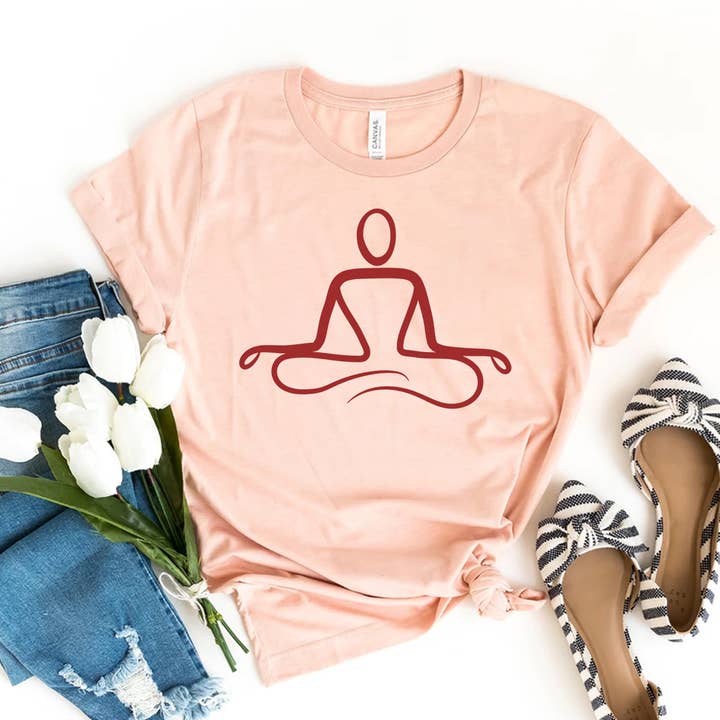 Yoga T-shirt - Bella Canvas for wholesale by Printliss