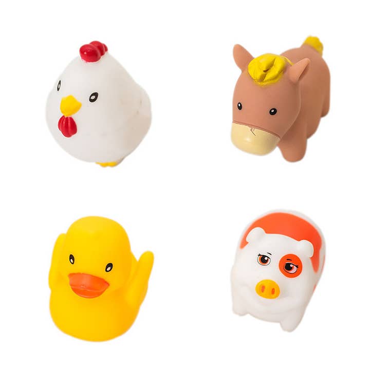 BOX OF 4 BATH TOYS for wholesale by Olmitos S.A