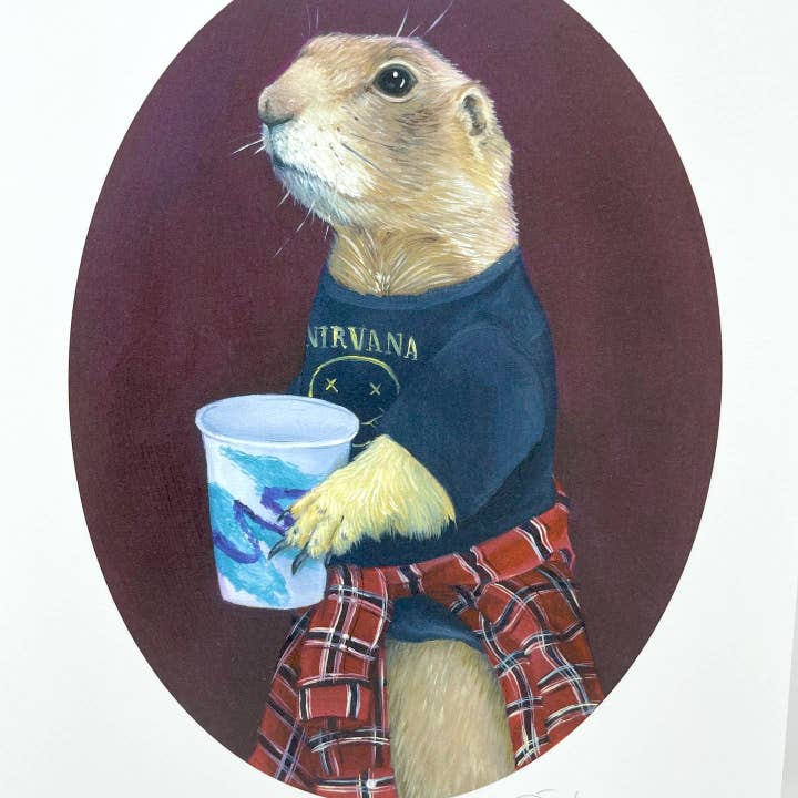 Helt 90'er Print for engroshandel hos Diana Teeter Art