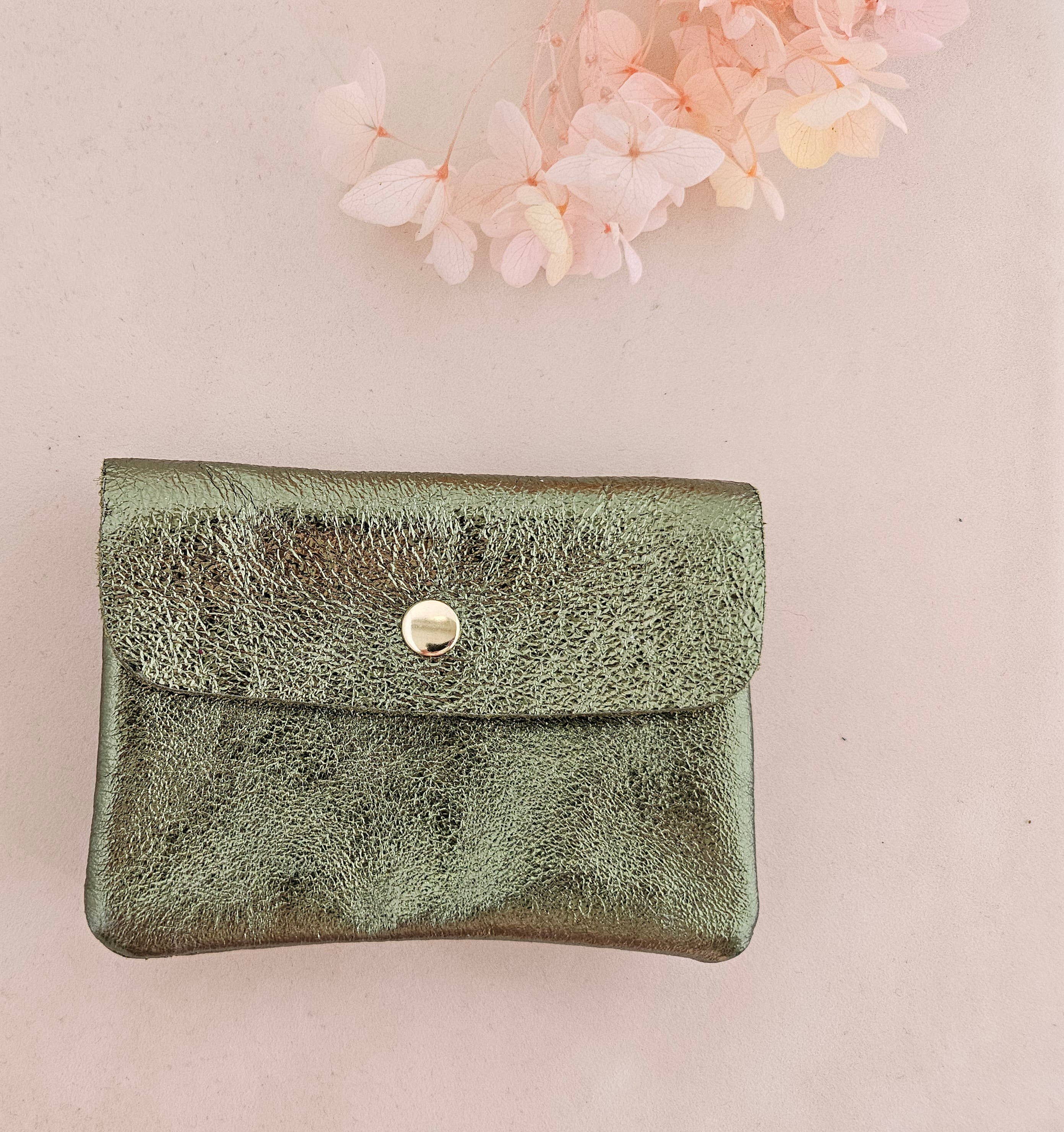 Royal marais - Wholesale Coin Purse - Women's - metallic leather Kangoo wallet22