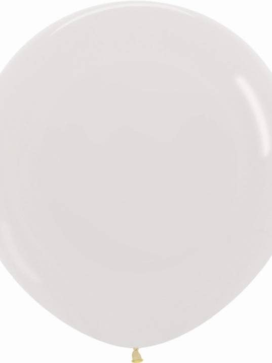 * Pack of 10 TRANSPARENT latex balloons R36 HQ for wholesale by Mis Globos