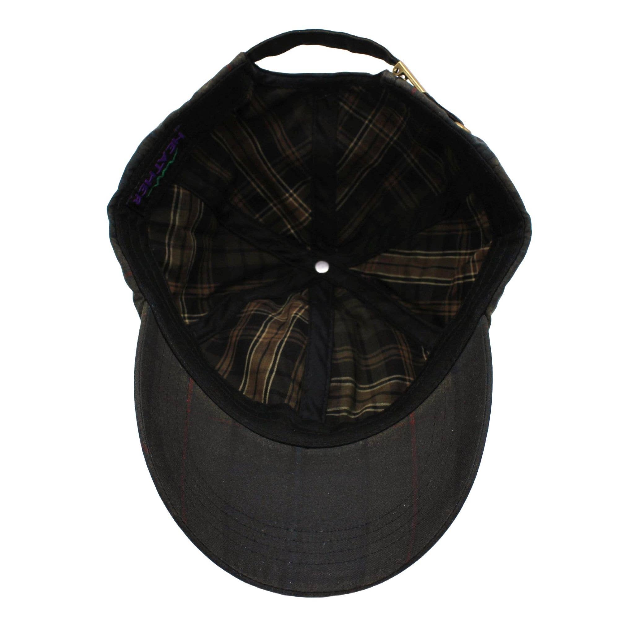 Heather Hats & Accessories - Wholesale Honkbalpet - Uniseks - ZH214 Ewan Tartan Wax Baseballpet2