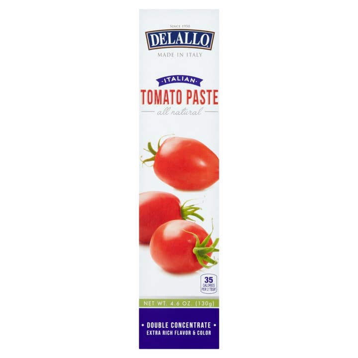 Delallo - Wholesale Pasta Sauce - Tomato Paste Tube 4.6oz