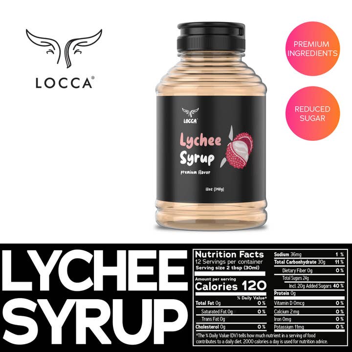Locca - Wholesale Cocktail Mix/Syrup - Locca Premium Boba and Coffee Syrup | Bubble Tea Syrup Syrup 12oz | Premium Coffee Syrup5