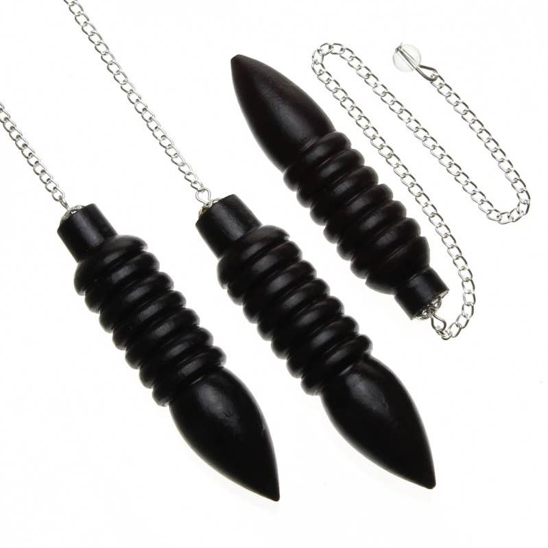 UniArt - Wholesale Spiritual Stone/Crystal - Wooden emitting pendulum5