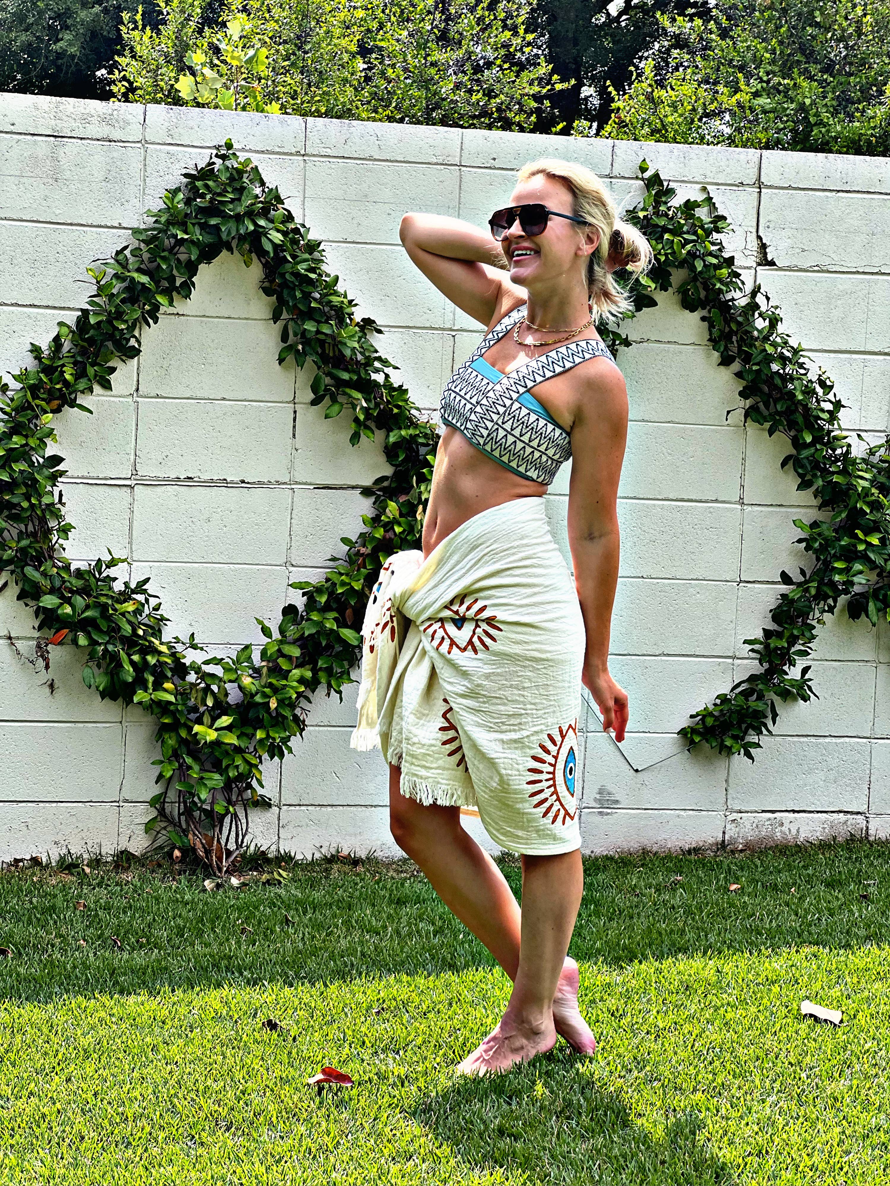 Karli Buxton - Wholesale Beach Towel - Turkish Sarong Towel12