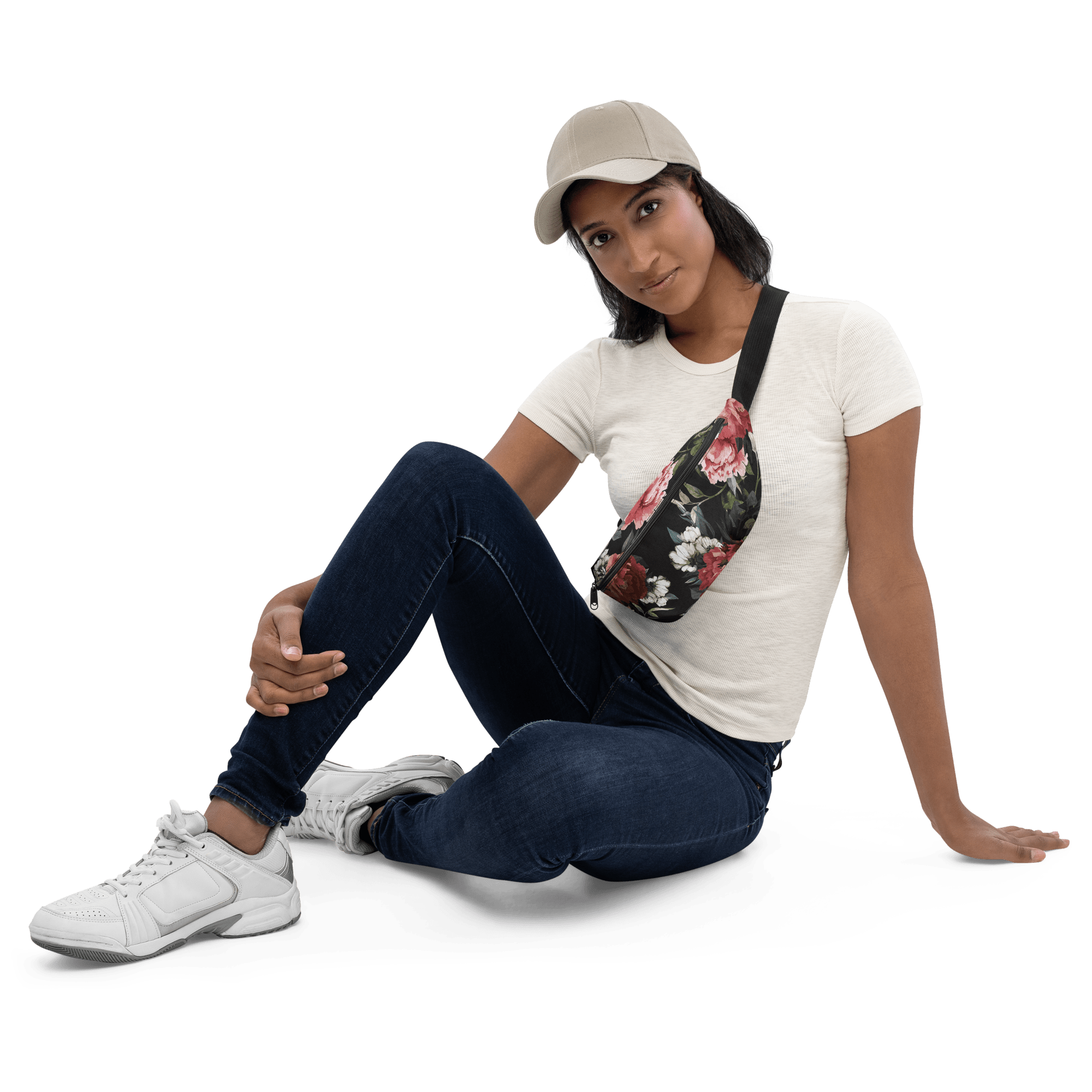 Goth Cloth Co. - Wholesale Belt Bag - Women's - Mourning Rose Fanny Pack2