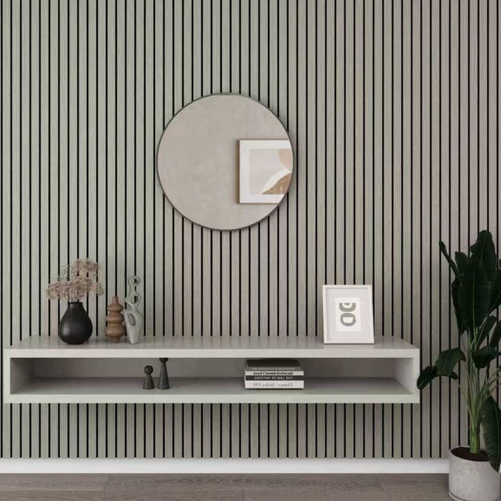 Grey Oak Acoustic Wall Panels for wholesale by Jobu Home