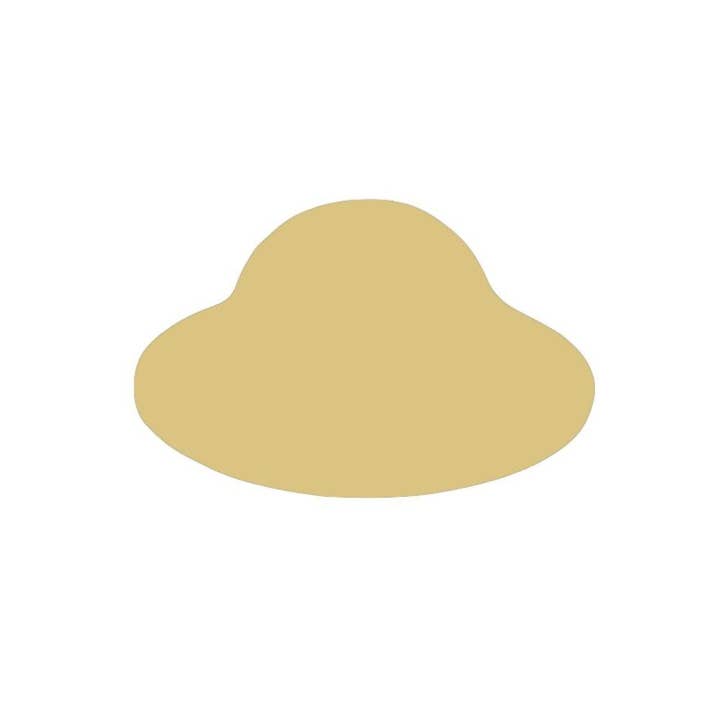 Spaceship Unfinished Wood Cutout Style 1 for wholesale by Diverse Woodworking