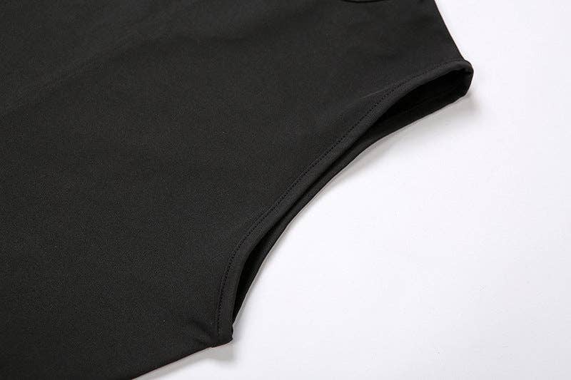 MB Fashion Wholesale - Wholesale Jumpsuit - Women's - MB FASHION  Sleeveless High Neck Full-Length Jumpsuit 736718