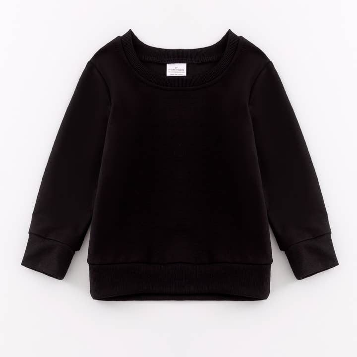 Little Trendy - Wholesale Sweatshirt - Kids - Children teenagers solid color cotton pullover sweatshirt