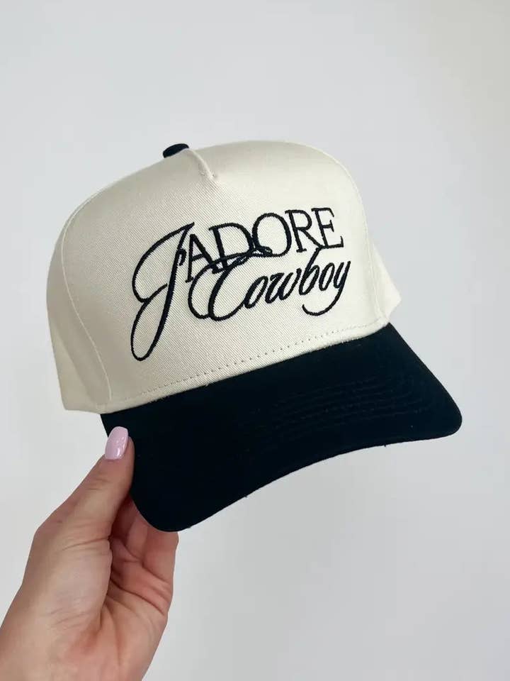 J'Adore Cowboy Vintage Trucker Hut für den Großhandel von Social Statement