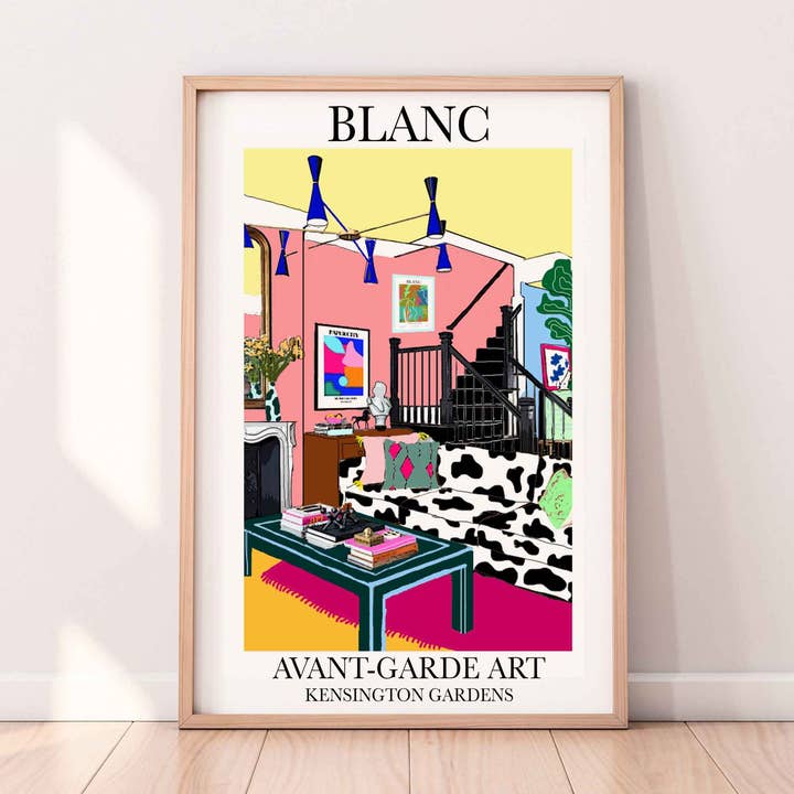 Kensington Gardens A3 for wholesale by BLANC Prints UK