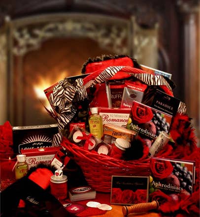 Gift Basket Drop Shipping - Wholesale Gift Bag Set/Pack - Naughty Nights Couples Romance Gift Basket0