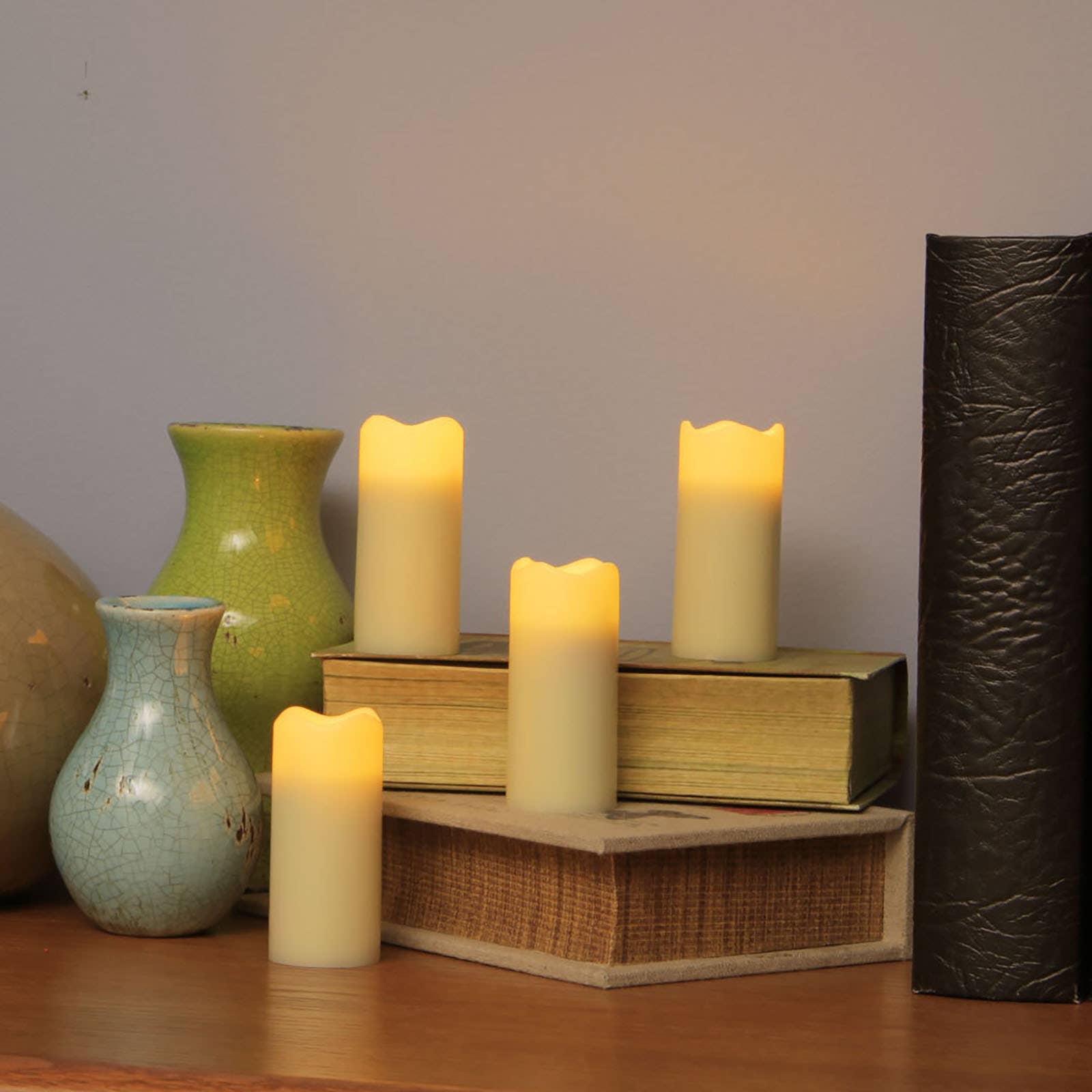 Flipo Group, Ltd. - Wholesale Flameless Candle - Flameless Ivory Wax LED Votive Candles with Timer 4-Pack6