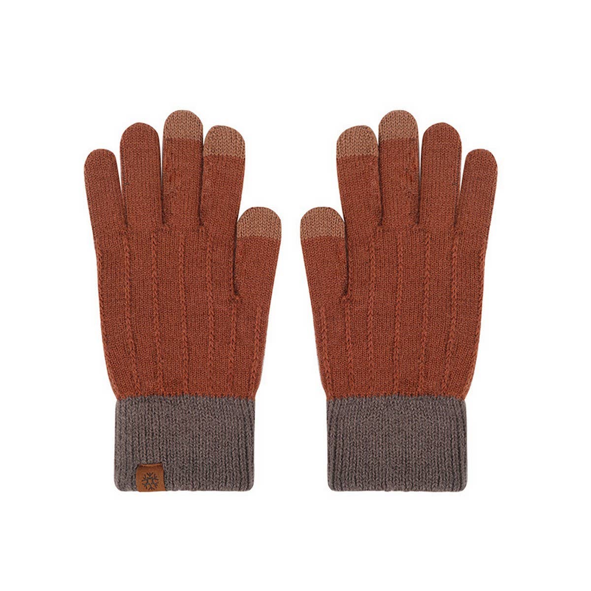 ACCITY - Wholesale Gloves - Women's - WINTER WOMEN'S HALF FINGER FLAP KNIT GLOVES_CWAG03846
