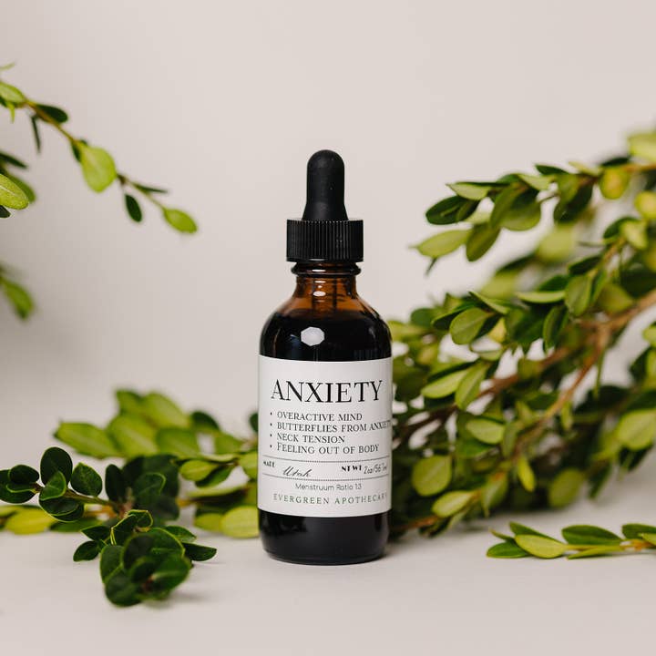 Evergreen Apothecary - Wholesale Tincture - Anxiety Tincture, 2oz 0