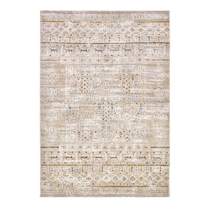 Rugura - Wholesale Area Rug - Mediterranean and Ethnic Style Beige Rug1