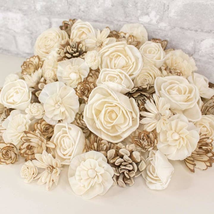 5000 Flower Random Assortment for wholesale by Sola Wood Flowers