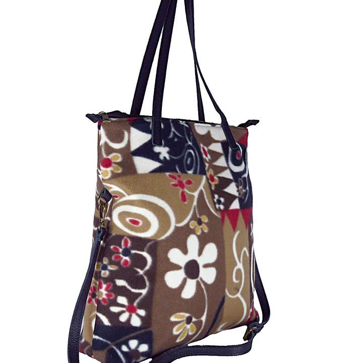 apiedinudinelparco – wholesale Tote bag – Women's – VELVET AND GENUINE LEATHER TOTE8