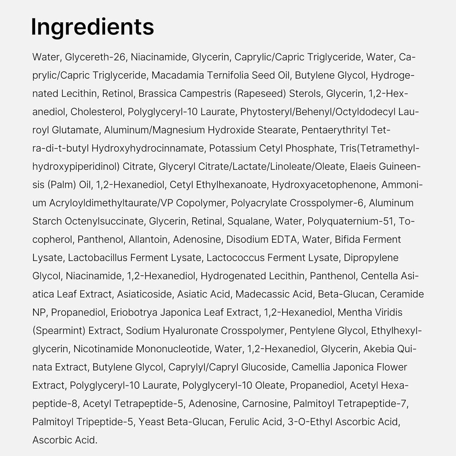 MEHIAZ - Wholesale Facial Serum/Concentrate - Medicube Retinol NMN Boosting Serum for Sensitive Skin, Mois3