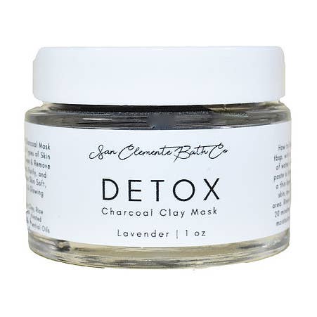 Charcoal Detox Mask for wholesale by San Clemente Bath Company