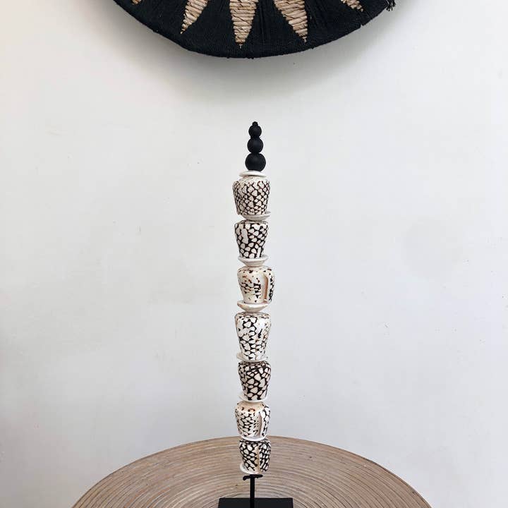 Tribal Shell Pengepind for engroshandel hos Good Karma World