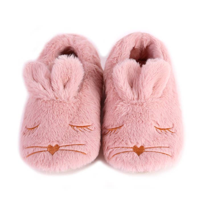 Millffy - Wholesale Slippers - Women's - Millffy Memory Foam Women's Ballerina Faux Fur Cuffed Slipper Animal Socks4