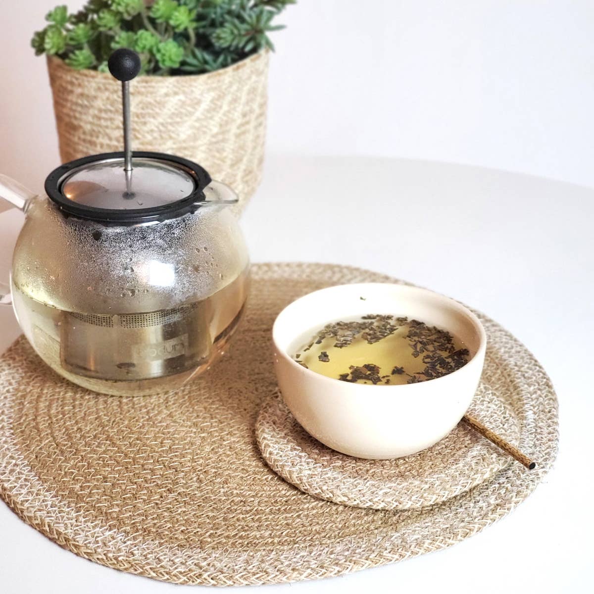 KORISSA - Wholesale Coasters - Handwoven Agora Coaster Trivet-Set of 43