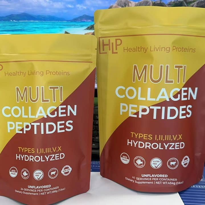 Healthy Living Proteins LLC - Wholesale Protein/Superfood Powder - Multi Collagen 16 oz.3