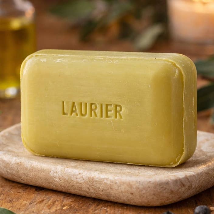 125g Aleppo-Seife mit Lorbeeröl für den Großhandel von French Soap Wholesale