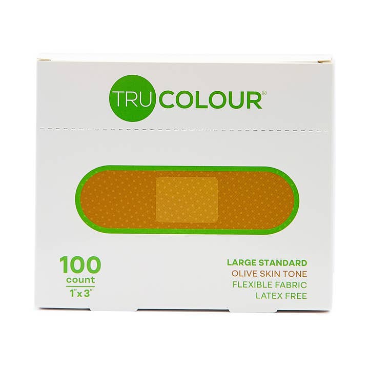 TruColour Skin Tone Bandages: 100ct (Green Box) for wholesale by TruColour