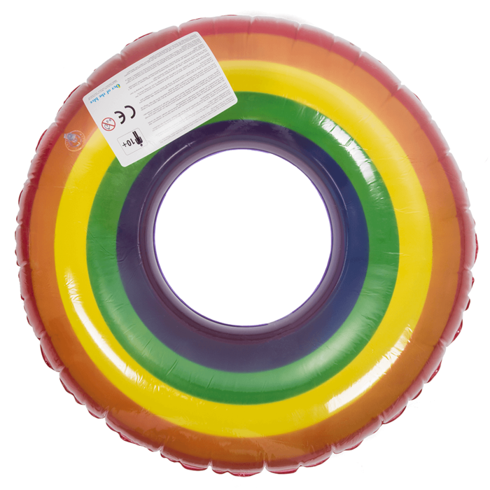 Out of the blue KG - Wholesale Inflatables - Inflatable swim ring, Rainbow,3