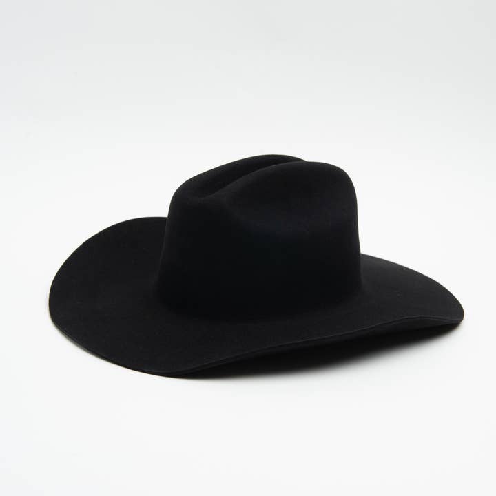 Lucca Couture - Vente Chapeau de cowboy – femme - Chapeaux de ranch en laine Cattlemen de luxe pour toutes les saisons 10