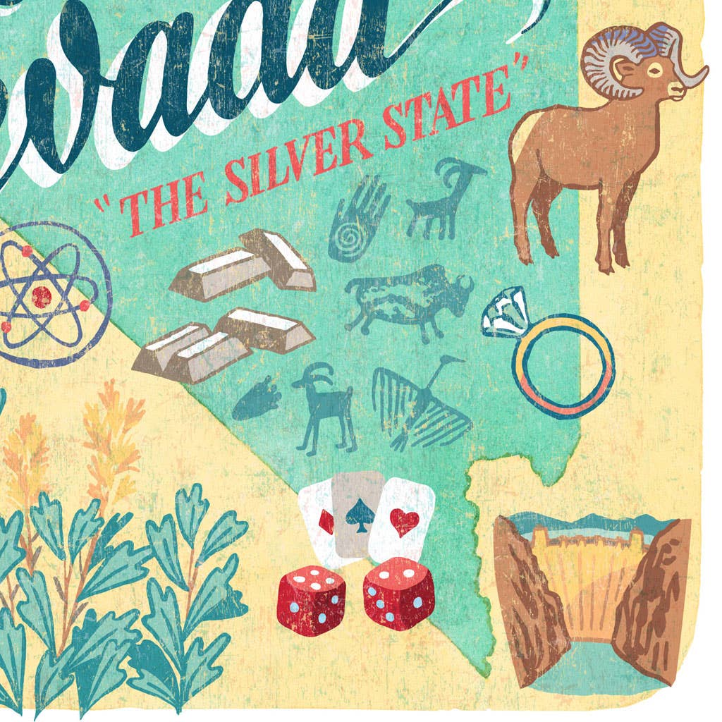 Anagram Press - Wholesale Art Print - Nevada Print3