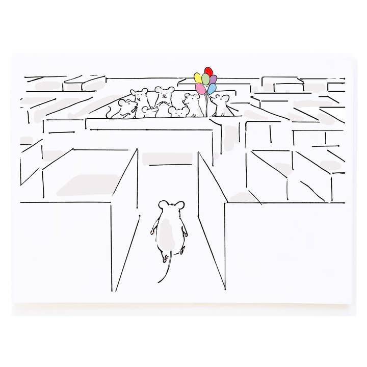 Mice Maze for wholesale by mollyOcards