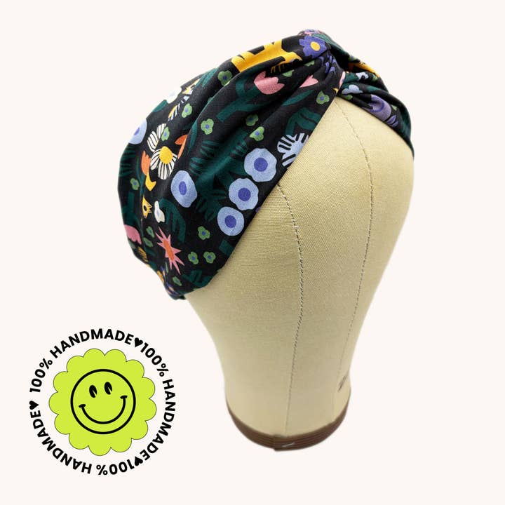 Black Forest Twist Headbands With Elastic For Women for wholesale by ELSE