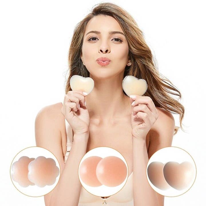 Envy Body Shop - Vente Cache-téton – femme - Couvre-tétons en silicone réutilisable