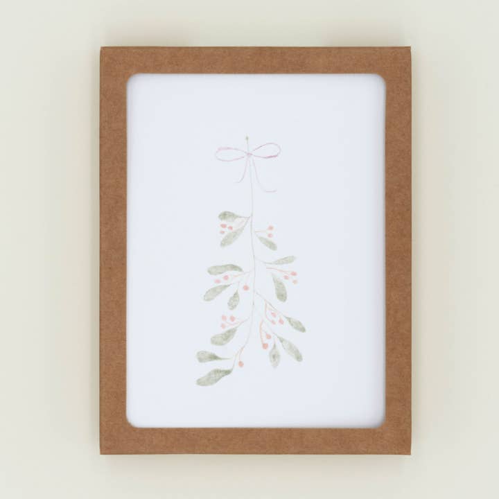 Coffret de cartes Mistletoe pour la vente par Tiny Wolf Studio