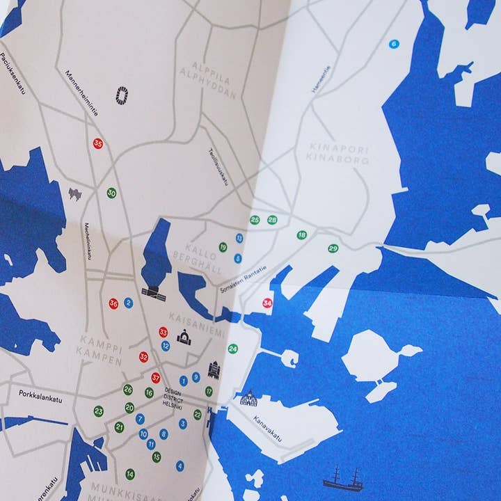 Herb Lester Associates - Wholesale Travel - Destination Helsinki - Finland Travel Map & Cultural Guide2