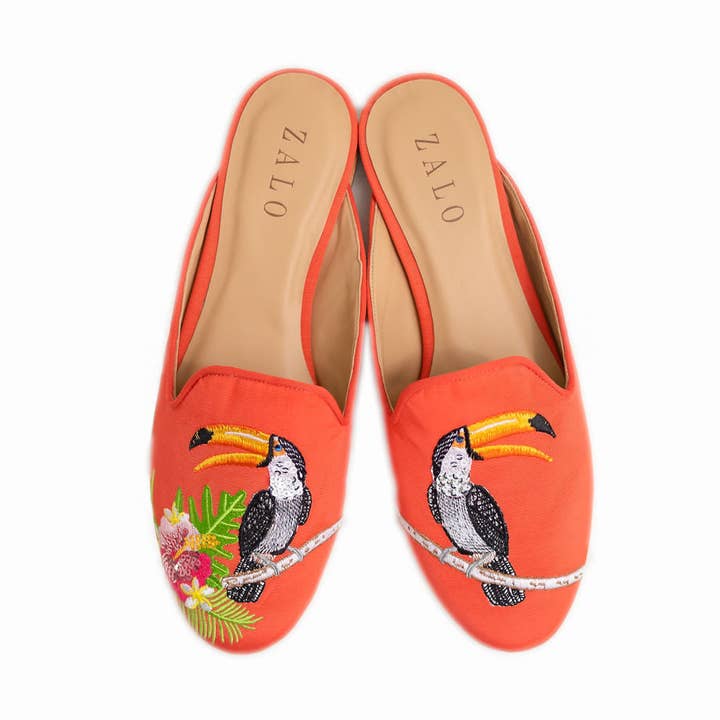 Mules Toucan pour la vente par House of Z A L O