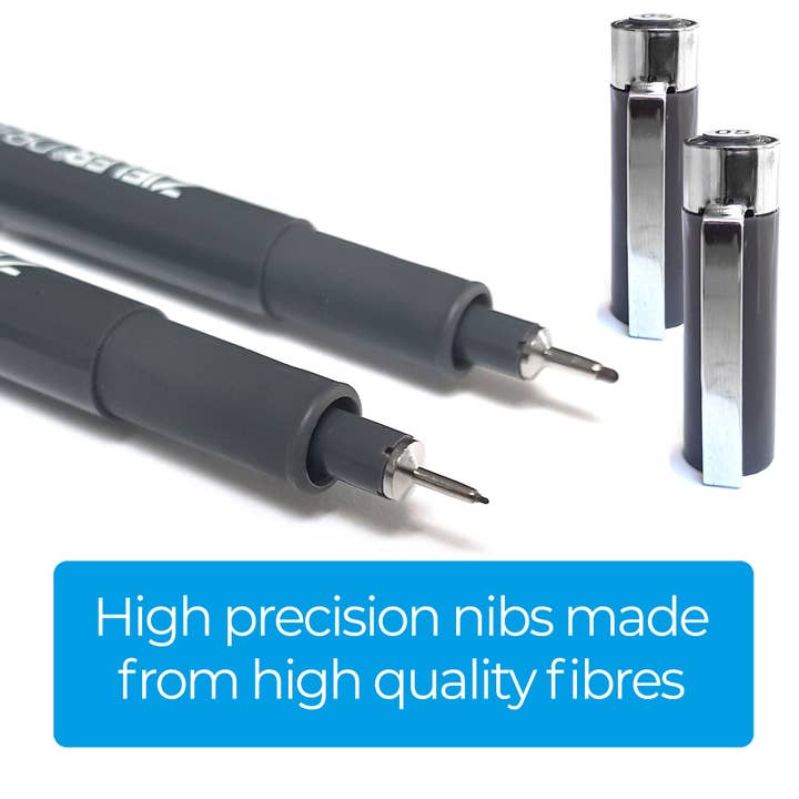 Zieler – wholesale Pen – Fineliner Drawing Pens Starter Set - Zieler6