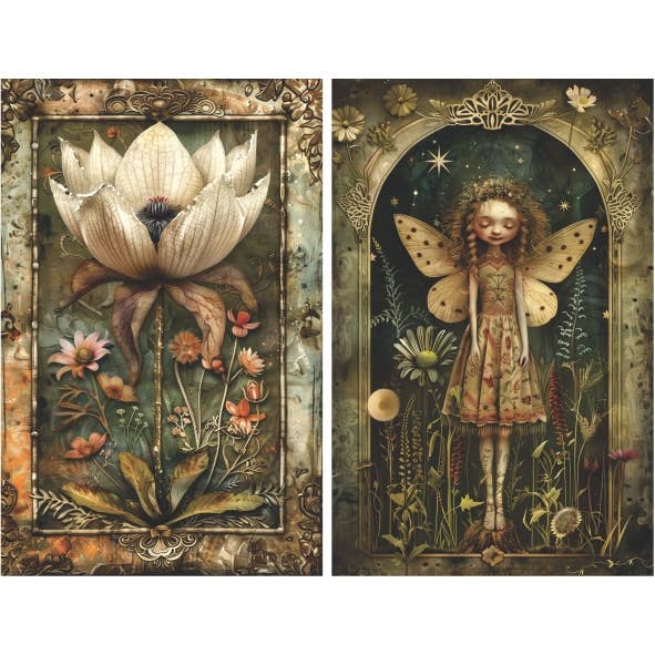 Craft Kreatively - Wholesale Craft Supplies - Fairytale Folk Decoupage Rice Paper - A4 - 6pc – Crafts7