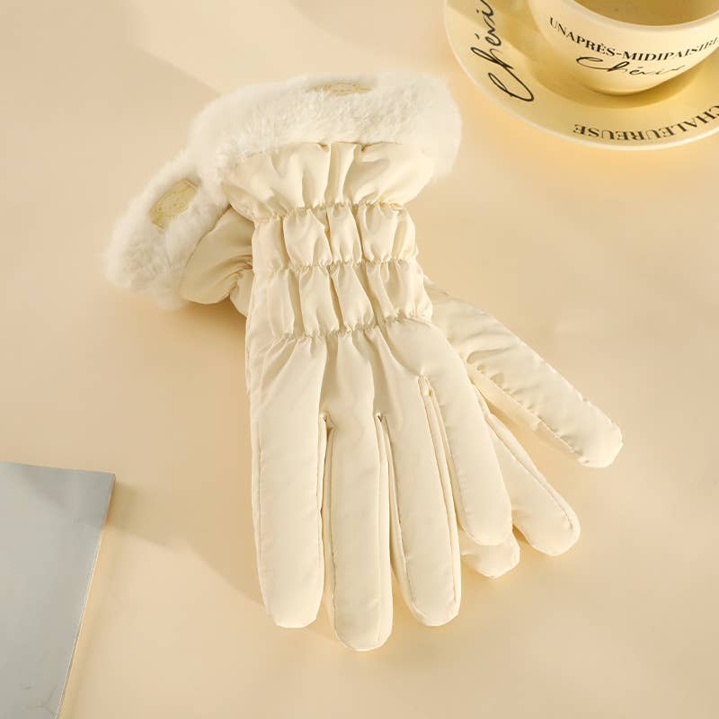 Tourtiwi – Luvas - Mulher por atacado – Luvas de inverno femininas com forro polar espesso e ecrã tátil.