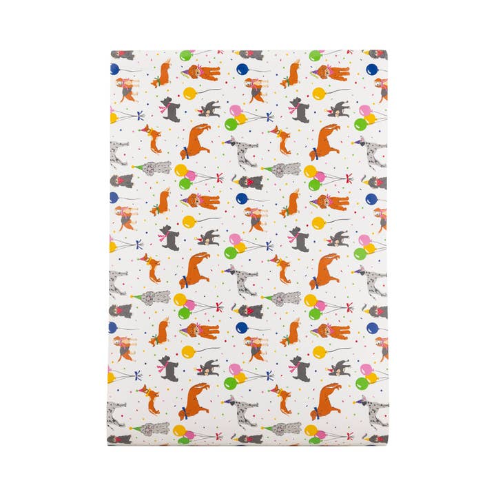 My Mind’s Eye - Wholesale Disposable Table Cover/Runner - PET1120 - Dog Party Table Runner