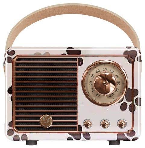 Tech Trendz – Colunas por atacado – Altifalante Vintage Pegada de Pata0