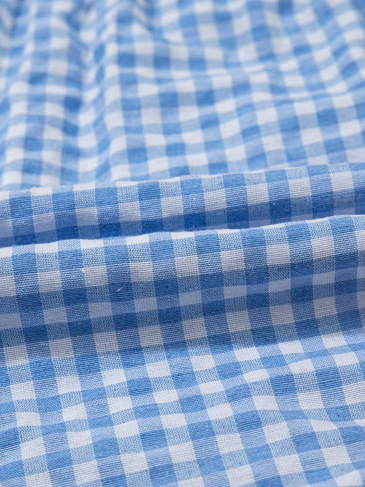 LALA LOO - Wholesale Shorts - Women's - Gingham High Waist Shorts13